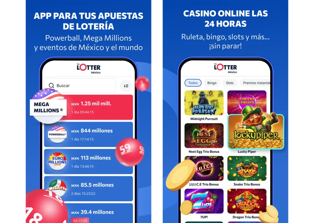 ¿Cómo usar la aplicación TheLotter México?