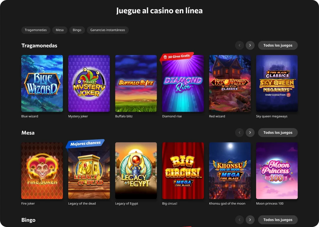 Nueva experiencia de Casino – Vea por qué le encantará*